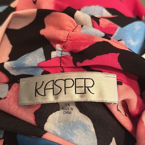 Kasper Floral Blouse - Picture 7 of 7